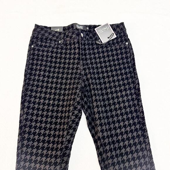 Nanette Lepore Jegging Houndstooth Patterned Denim Jeans Size 4 NWT - Picture 6 of 9